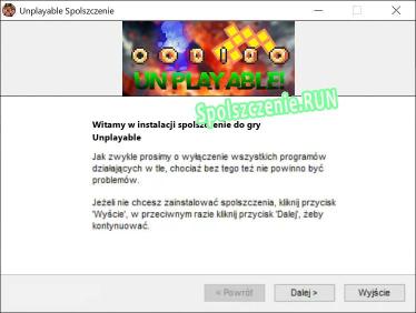 Unplayable Unplayable Patch językowy polski » Spolszczenie gry